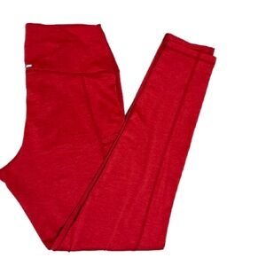 Aerie Vibrant Red Leggings Sz L